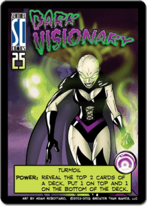Sentinels of the Multiverse: Dark Visionary Promo Card board game cover
