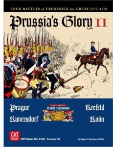 Prussia’s Glory II: Four Battles of the Seven Years War, 1757-1759 board game cover