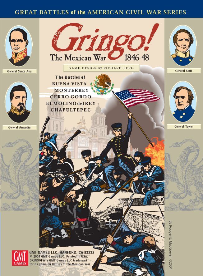 Gringo!: The Mexican War 1846-48 board game cover