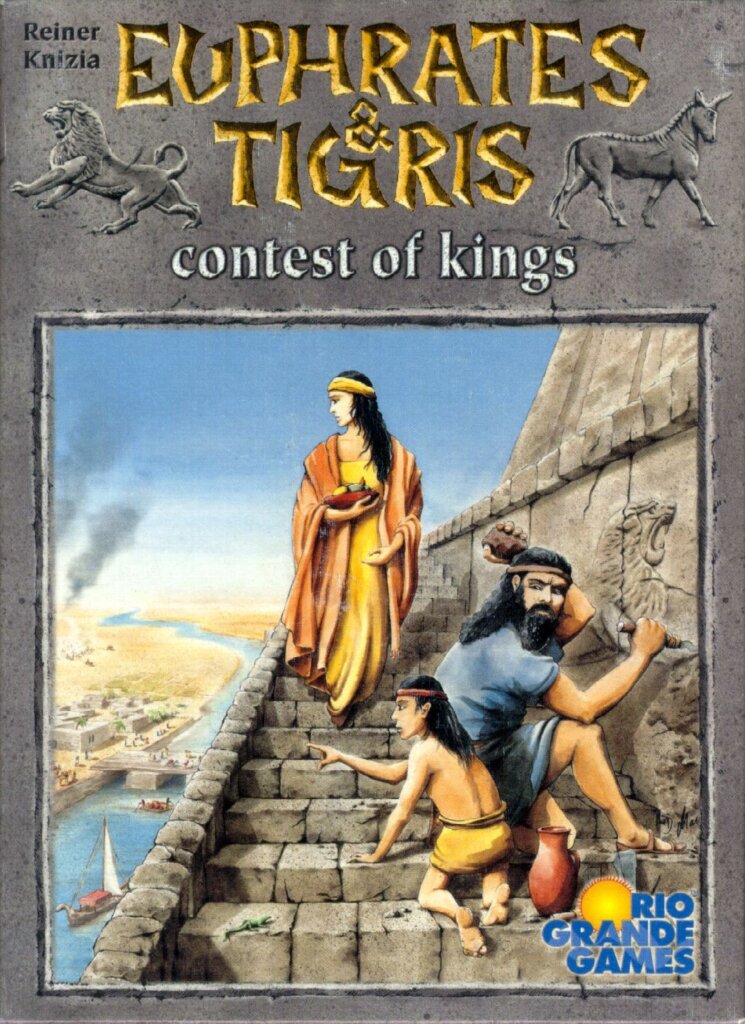 Euphrates & Tigris: Contest of Kings board game cover