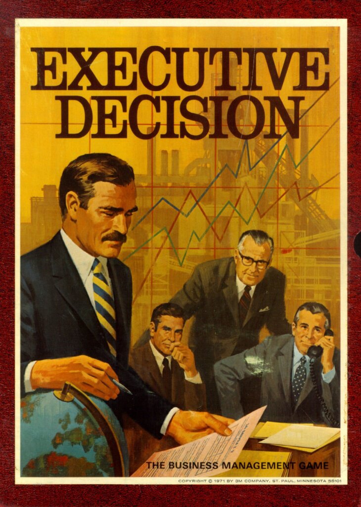 Executive Decision board game cover