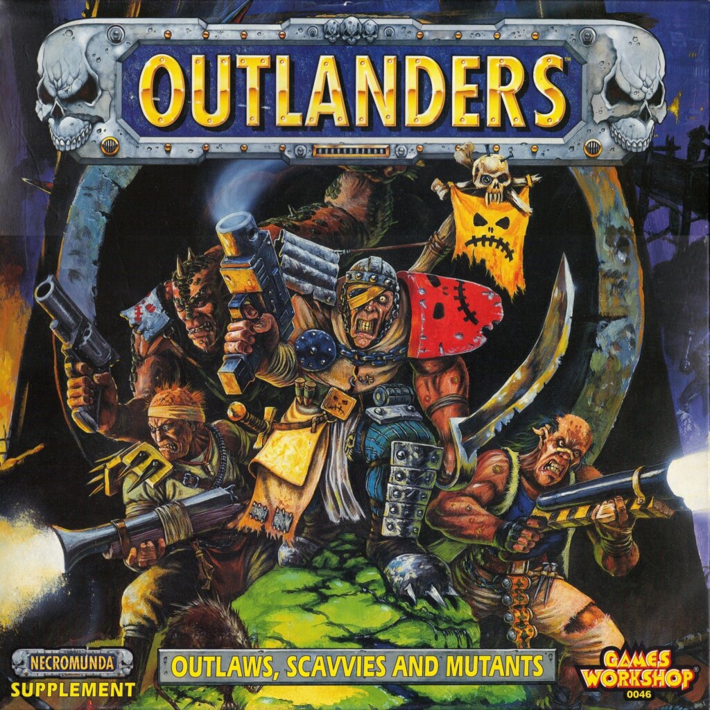 Necromunda: Outlanders board game cover