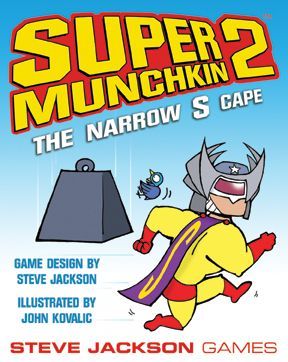 Super Munchkin 2: The Narrow S Cape board game cover