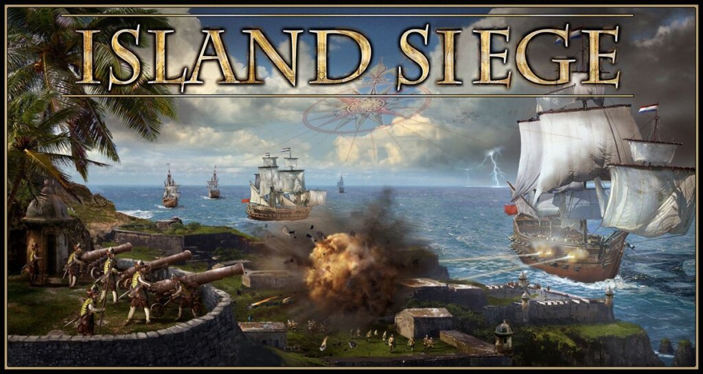 Island Siege board game cover