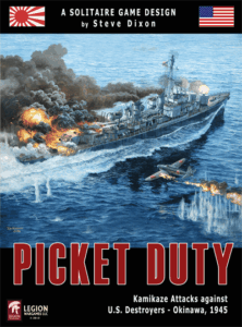 Picket Duty: Kamikaze Attacks against U.S. Destroyers – Okinawa, 1945 board game cover