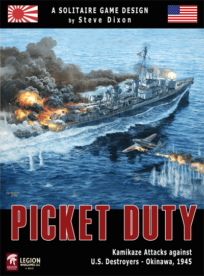 Picket Duty: Kamikaze Attacks against U.S. Destroyers – Okinawa, 1945 board game cover