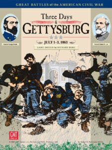 Three Days of Gettysburg (Third Edition) board game cover