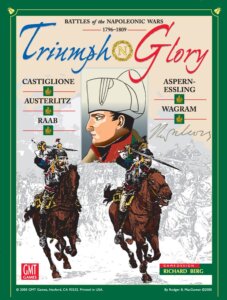 Triumph & Glory: Battles of the Napoleonic Wars 1796-1809 board game cover