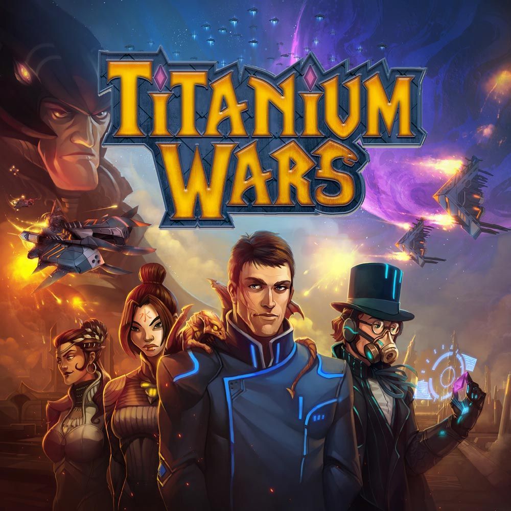 Titanium Wars board game cover