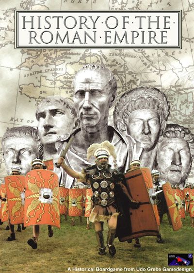 History of the Roman Empire board game cover