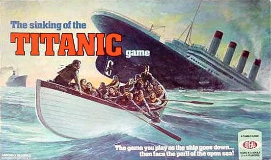 The Sinking of the Titanic board game cover