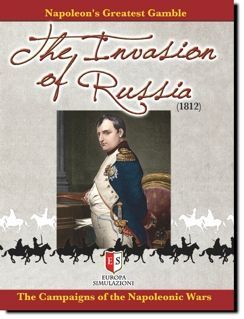 The Invasion of Russia (1812) board game cover
