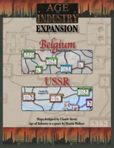 Age of Industry Expansion: Belgium & USSR board game cover