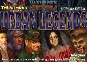 Ultimate Werewolf: Urban Legends board game cover