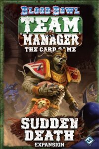 Blood Bowl: Team Manager – The Card Game: Sudden Death board game cover