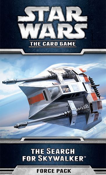 Star Wars: The Card Game – The Search for Skywalker board game cover