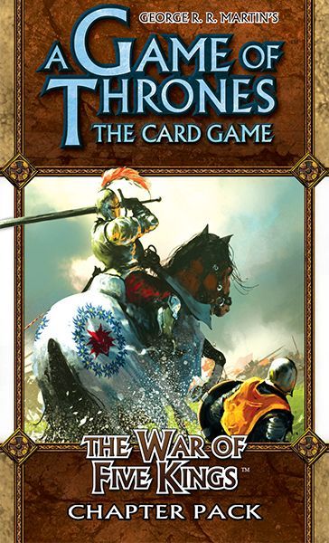 A Game of Thrones: The Card Game – The War of Five Kings board game cover