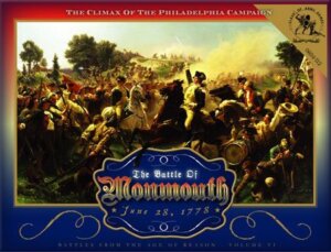 The Battle of Monmouth board game cover