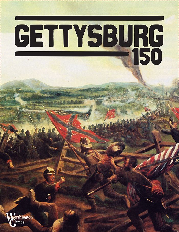 Gettysburg 150 board game cover