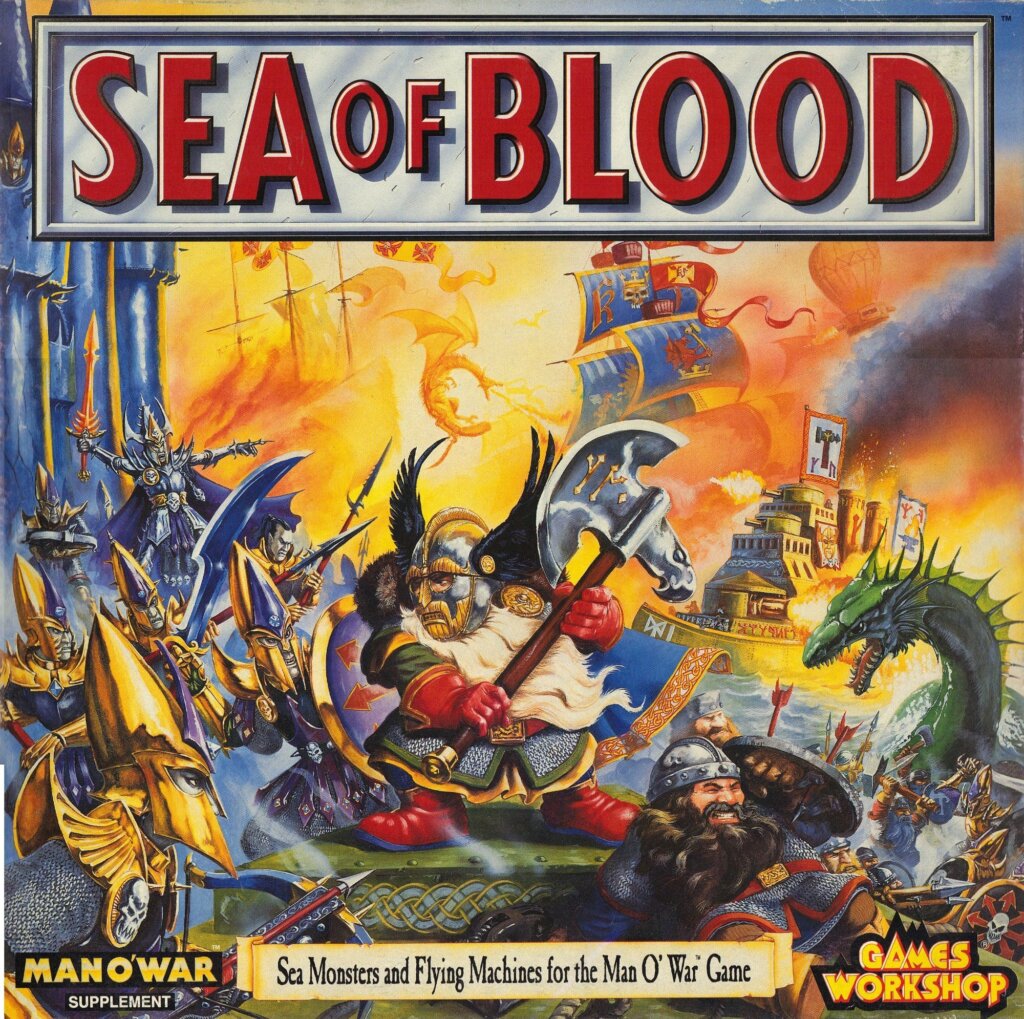 Man O’ War: Sea of Blood board game cover