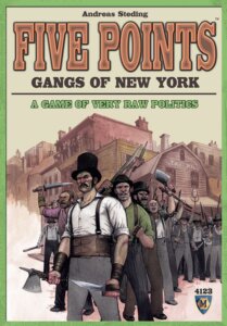 Five Points: Gangs of New York board game cover
