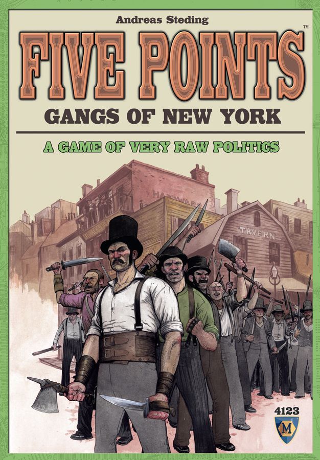 Five Points: Gangs of New York board game cover