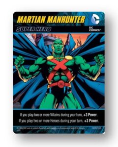DC Deck-Building Game: Martian Manhunter promo board game cover
