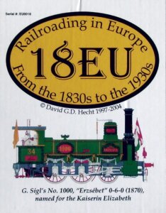 18EU: Railroading in Europe From the 1830s to the 1930s board game cover