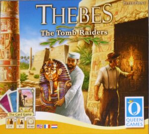 Thebes: The Tomb Raiders board game cover
