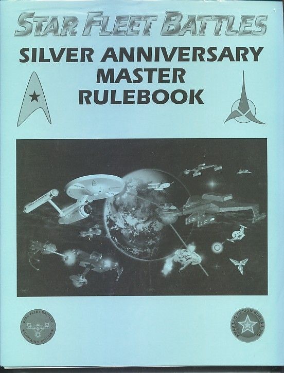 Star Fleet Battles Silver Anniversary Master Rulebook board game cover