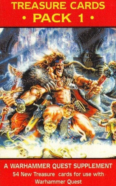 Warhammer Quest: Treasure Cards Pack #1 board game cover