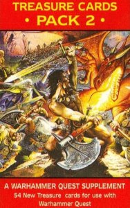 Warhammer Quest: Treasure Cards Pack #2 board game cover