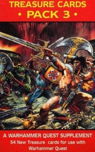 Warhammer Quest: Treasure Cards Pack #3 board game cover