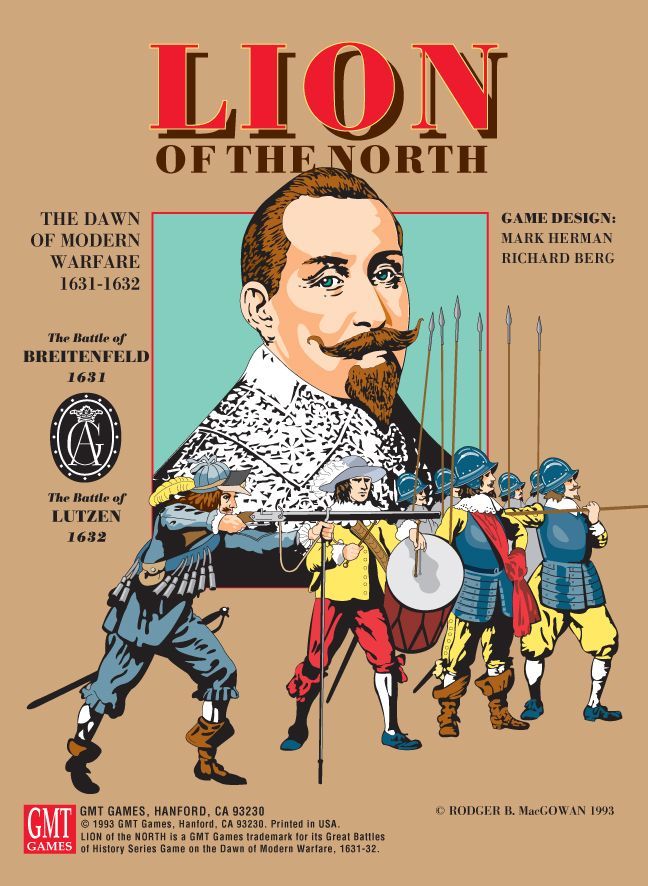 Lion of the North: The Dawn of Modern Warfare, 1631-1632 board game cover
