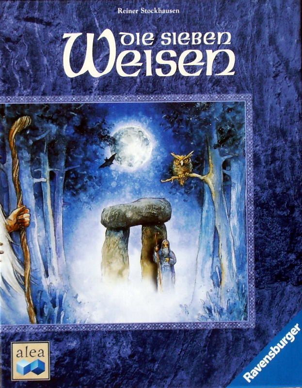 Die Sieben Weisen board game cover