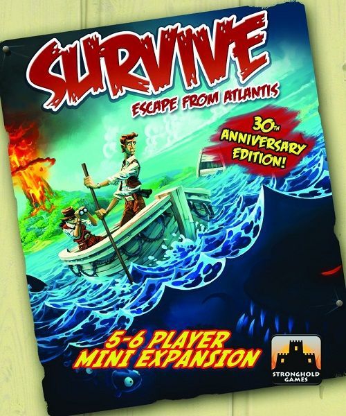 Survive: Escape from Atlantis! – 5-6 Player Mini Expansion board game cover