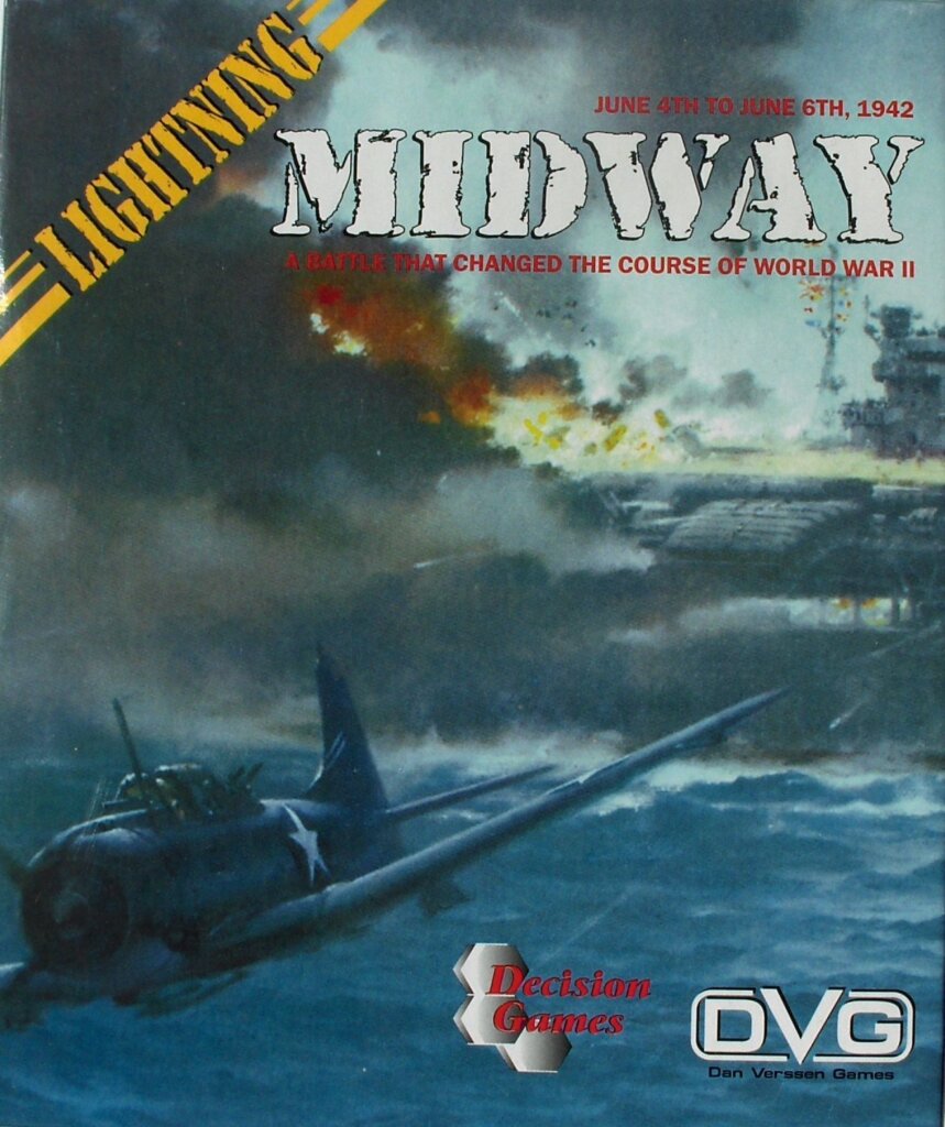 Lightning: Midway – June 4th to June 6th, 1942 board game cover