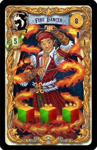 Drum Roll: Fire Dancer board game cover