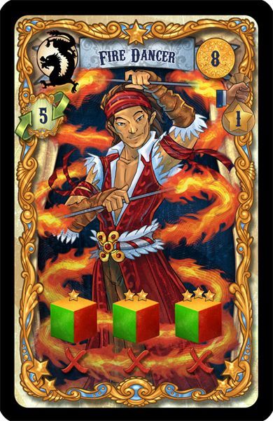 Drum Roll: Fire Dancer board game cover