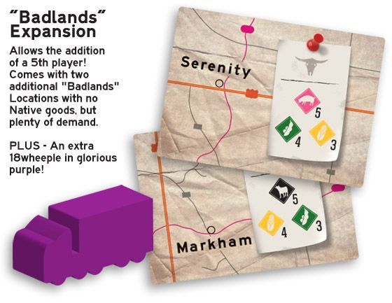 The Great Heartland Hauling Co.: Badlands board game cover