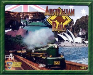 Australian Rails board game cover