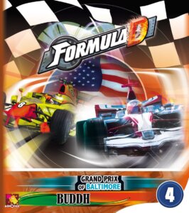 Formula D: Circuits 4 – Grand Prix of Baltimore & Buddh board game cover
