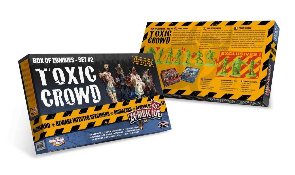 Zombicide: Box of Zombies – Set #2: Toxic Crowd board game cover