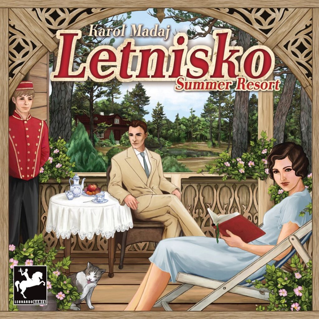 Letnisko board game cover