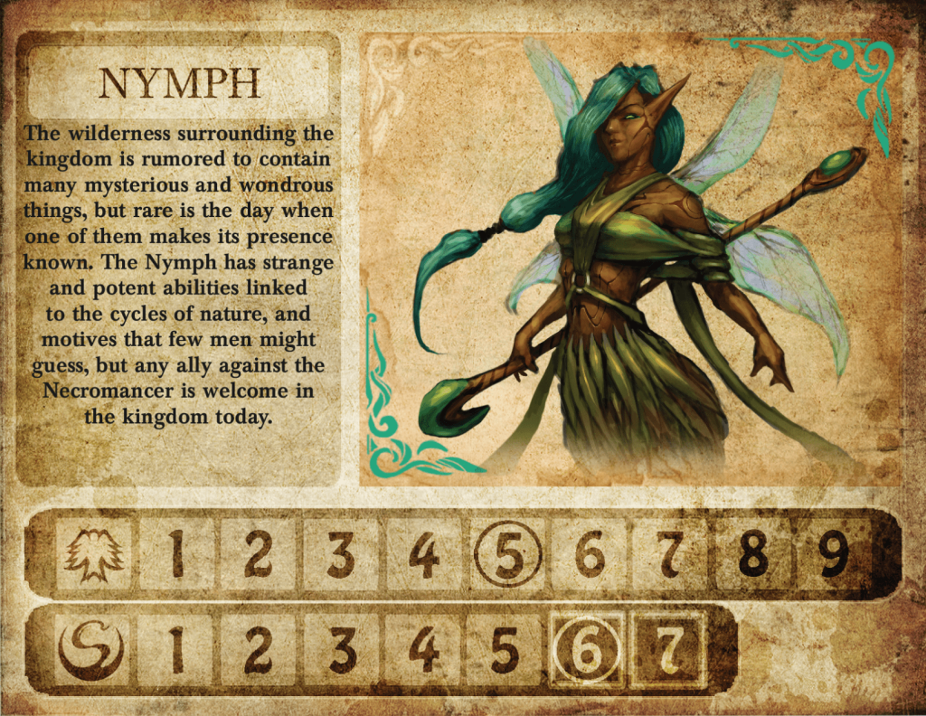 Darkest Night: Nymph Promo board game cover