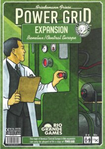 Power Grid: Benelux/Central Europe board game cover