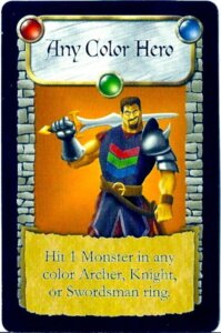 Castle Panic: Any Color Hero Promo board game cover
