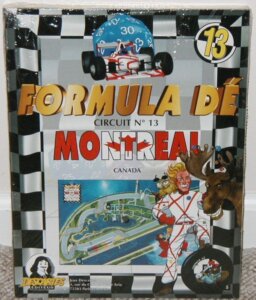 Formula Dé Circuits 13 & 14: Montreal & Long Beach board game cover
