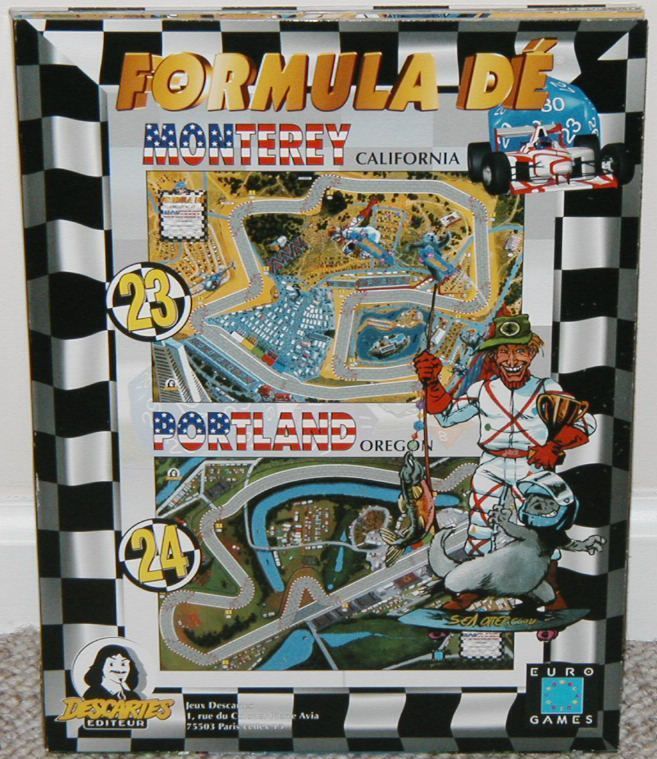 Formula Dé Circuits 23 – 26: USA Track Pack #1 board game cover