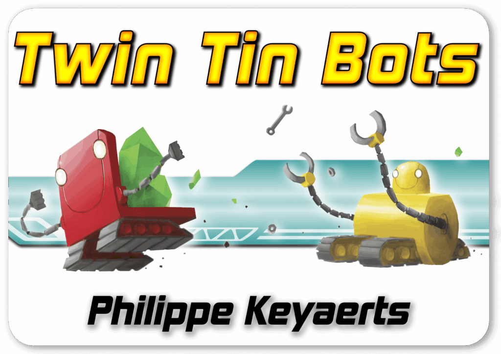 Twin Tin Bots board game cover